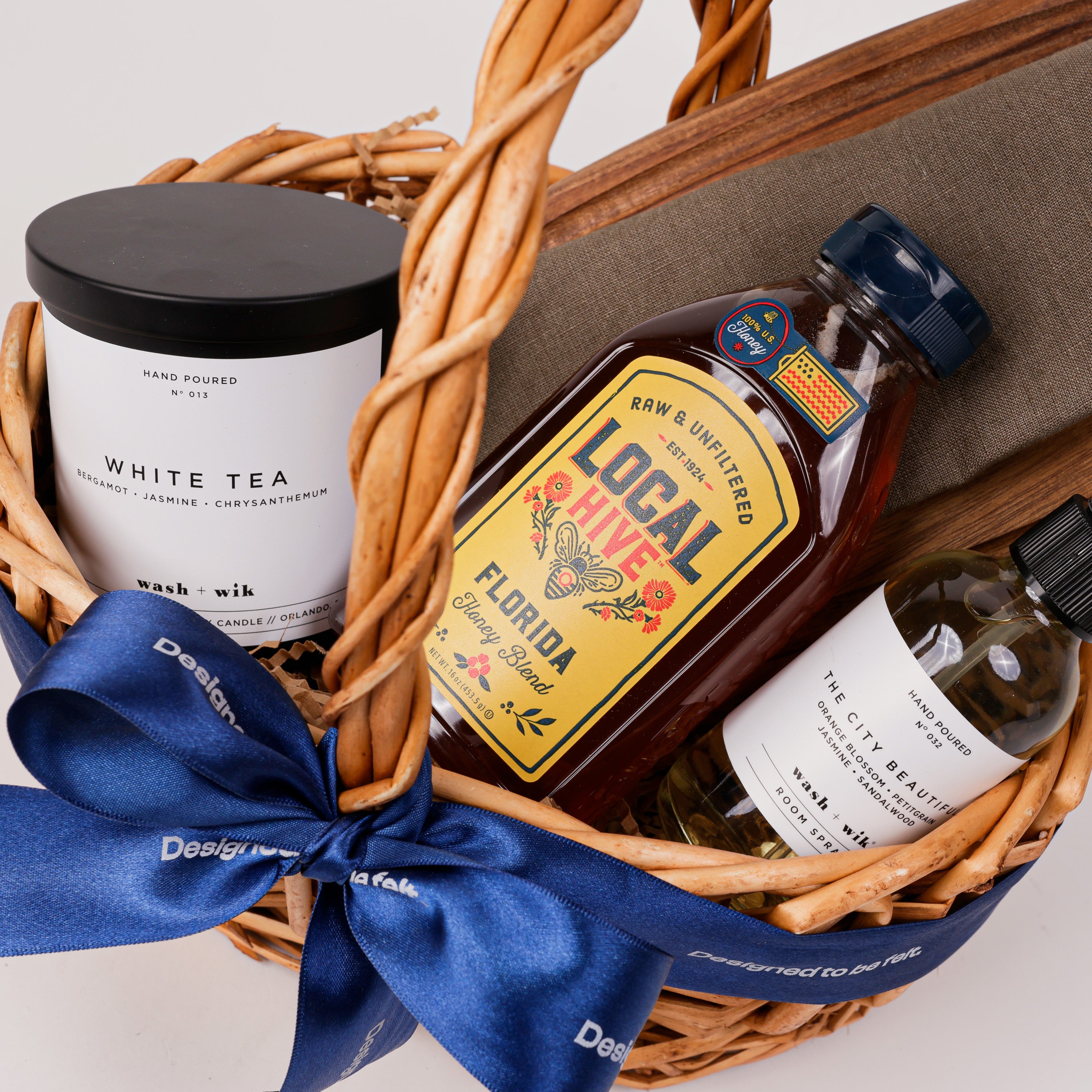 Florida White Tea & Honey Gift Basket in Orlando Florida US