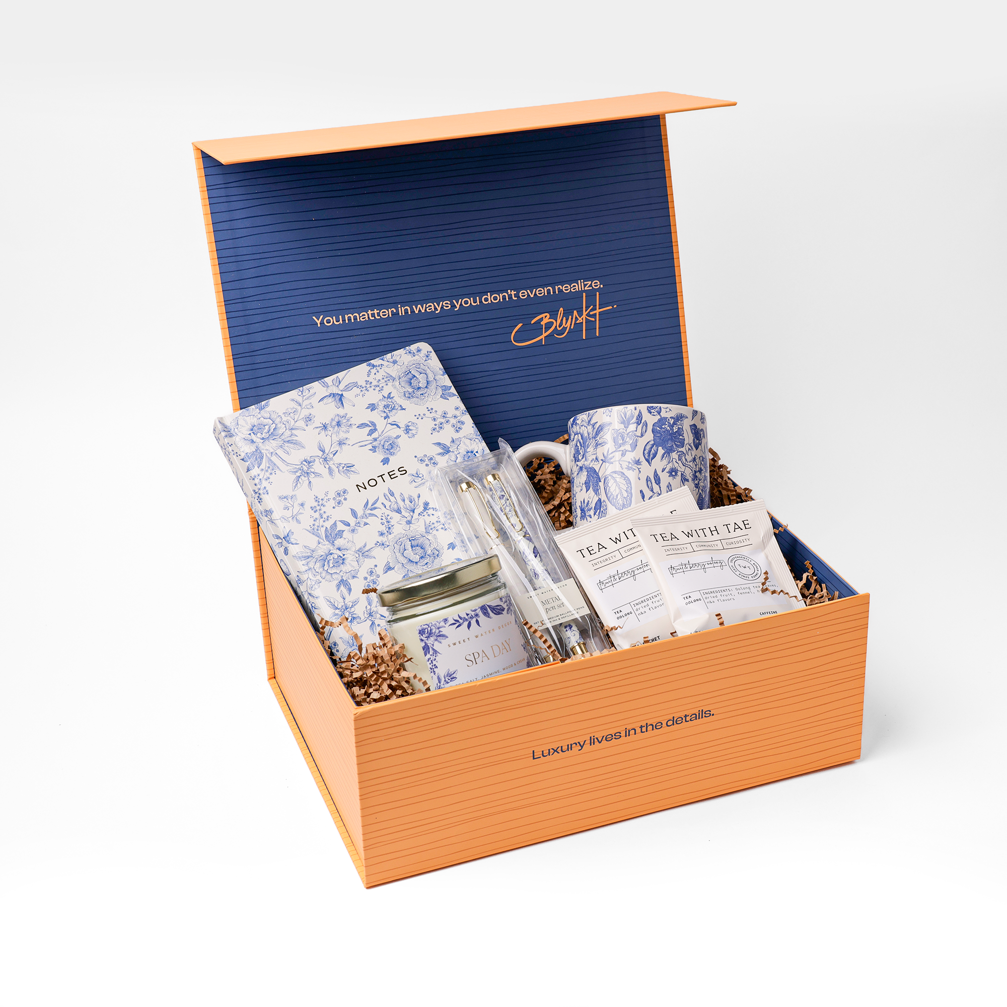 Blue Bloom Break Gift Box