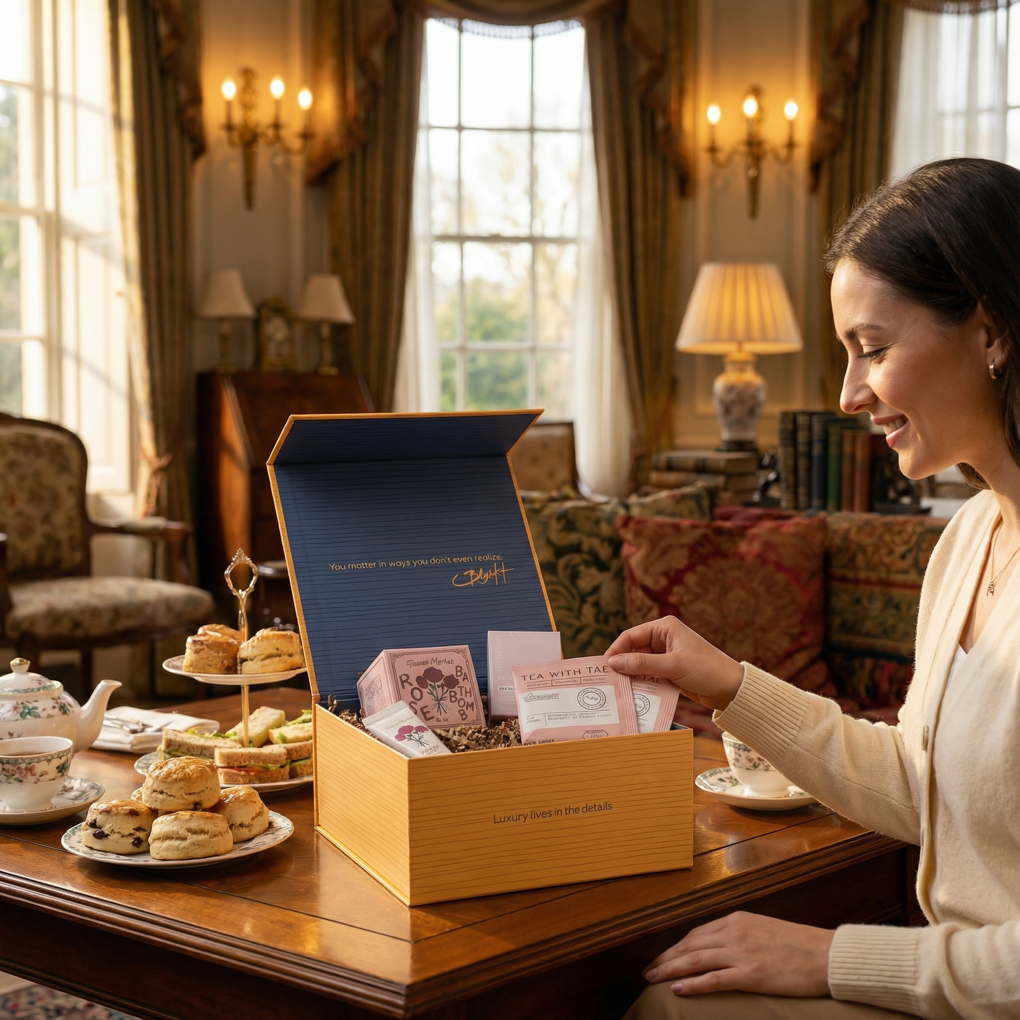 Blush Rose Comfort Box by Blyskt Orlando