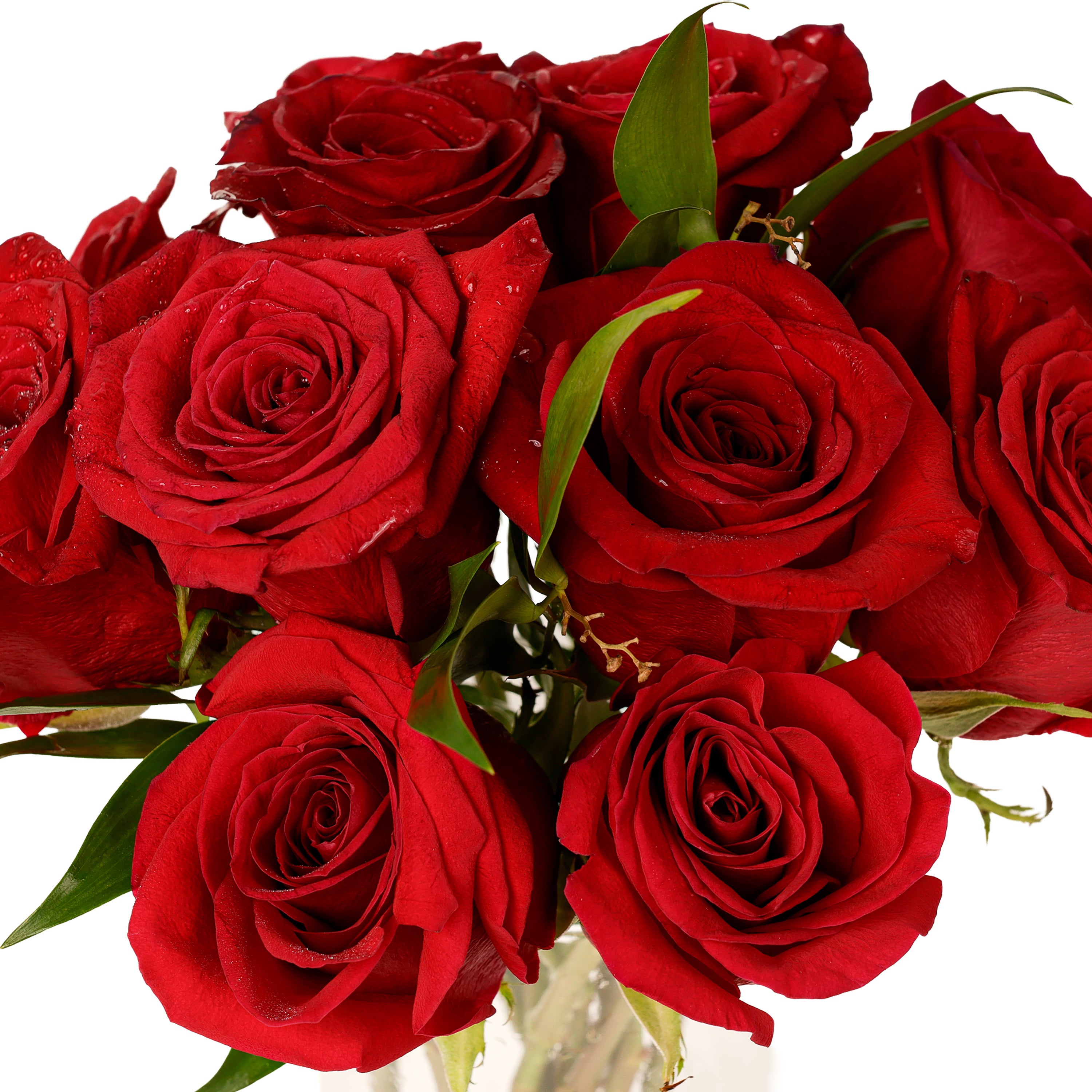 Classic Red Roses Flower Box