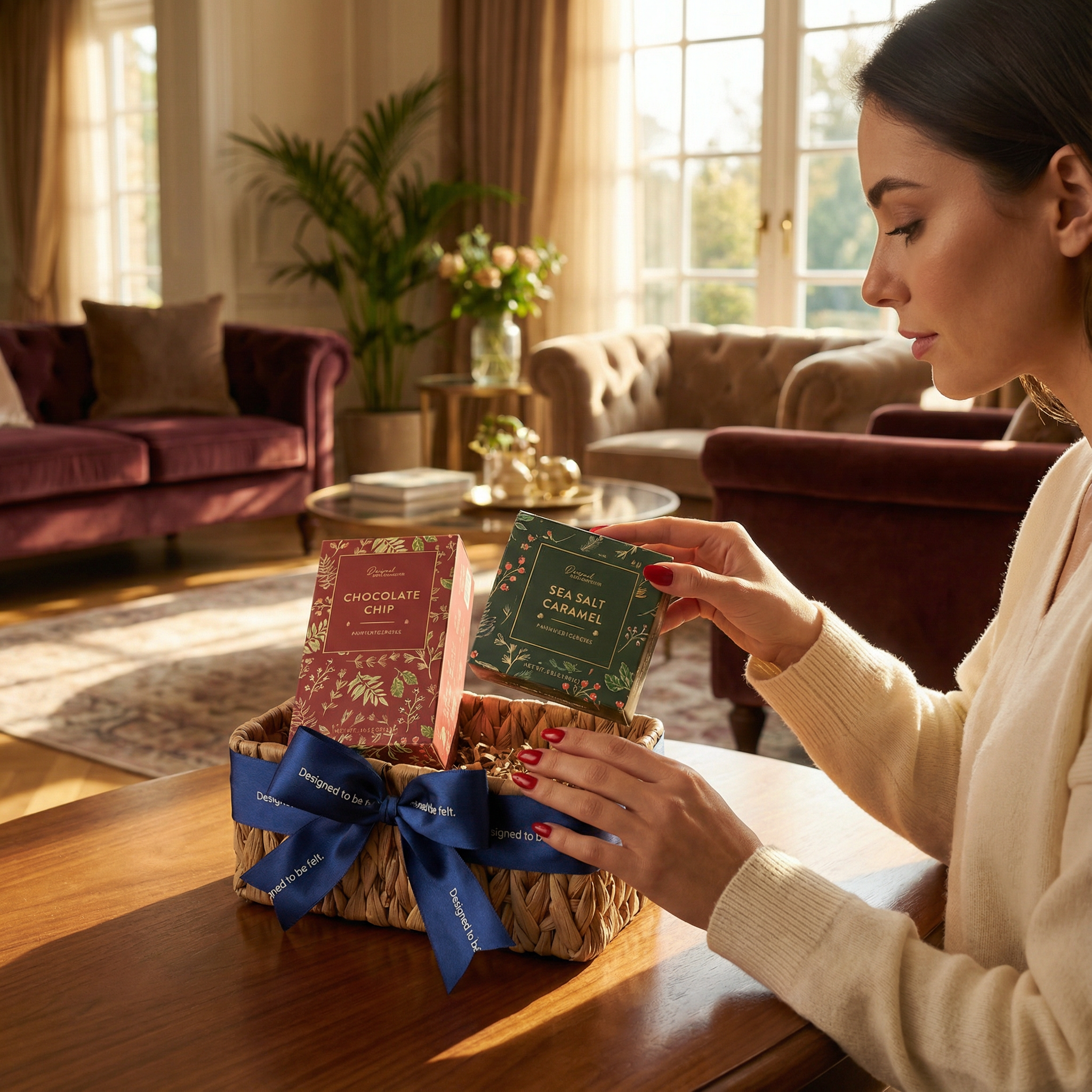 Gourmet Treats Basket by Blyskt Orlando – grab-and-go gift