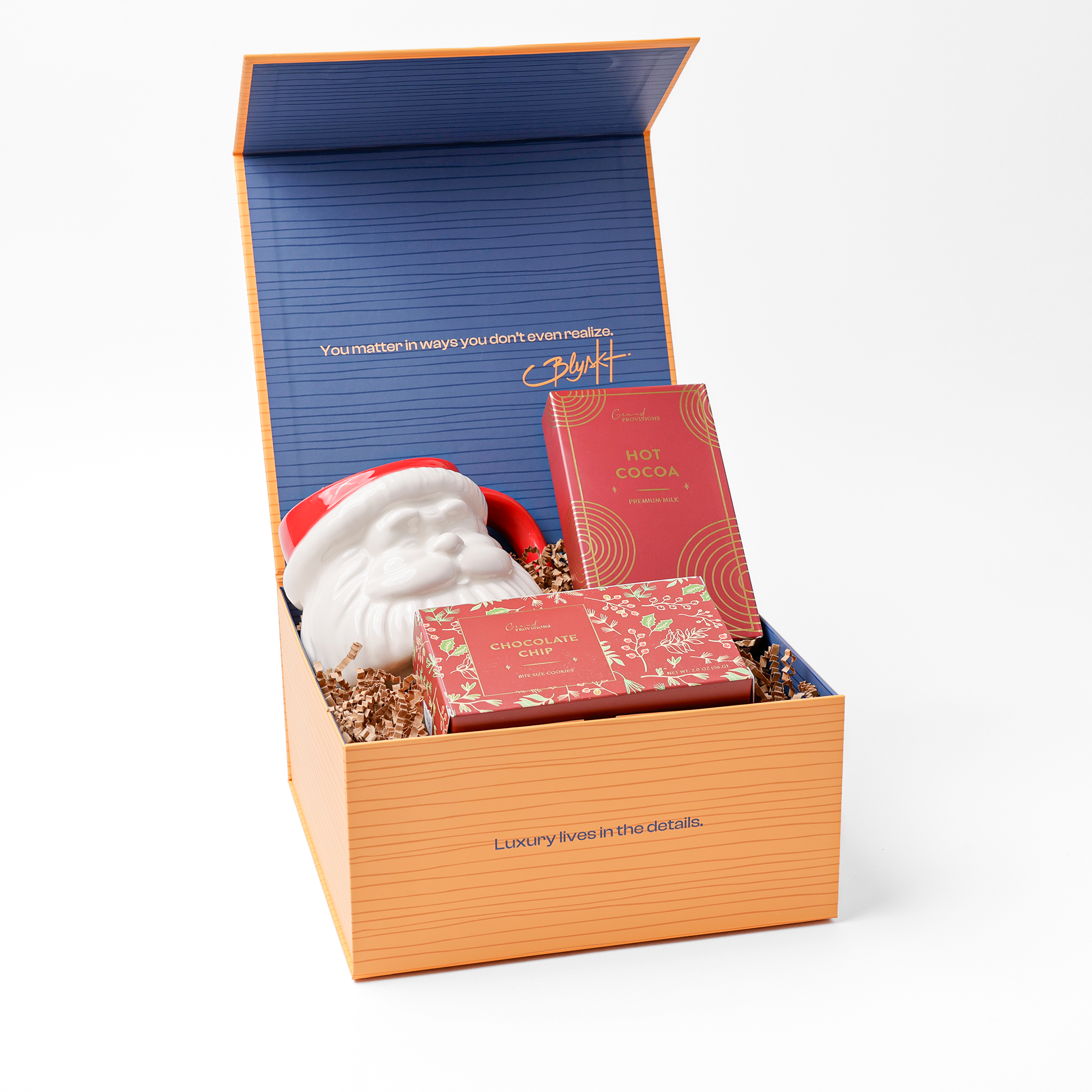Santa's Cozy Treat Set Gift Box