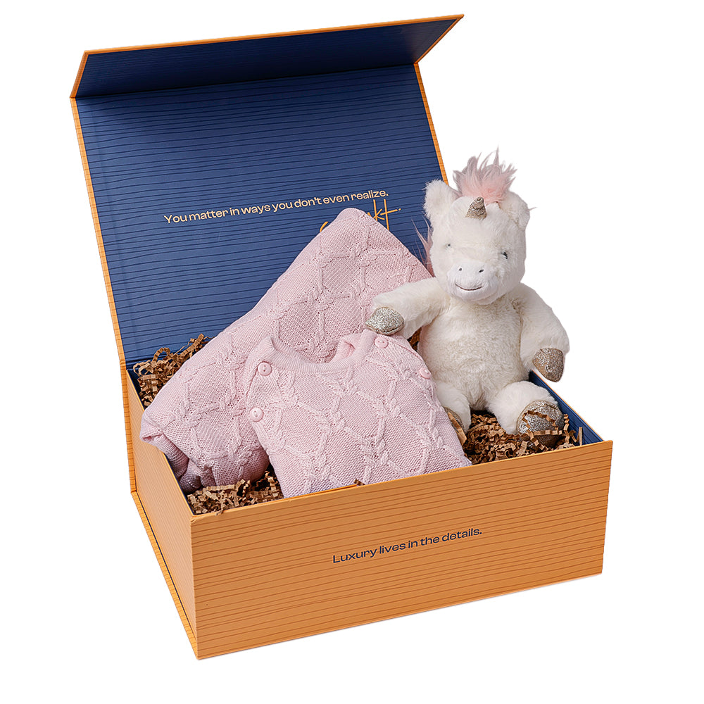 Soft Beginnings Unicorn Gift Box