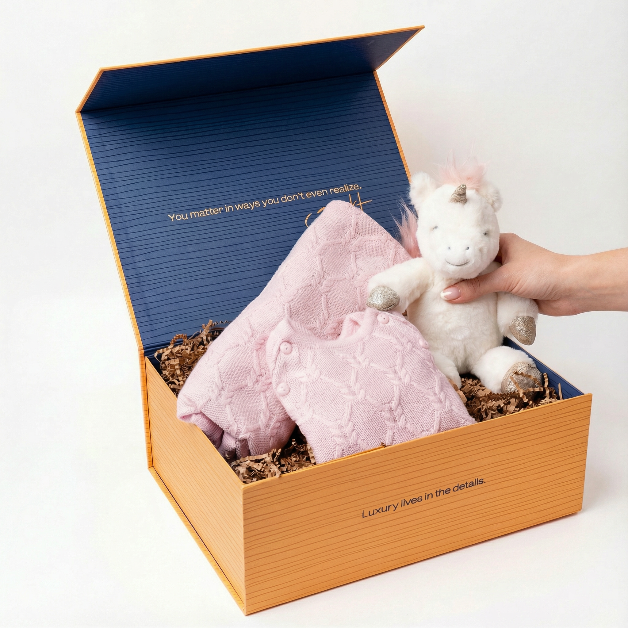 Soft Beginnings Unicorn Gift Box