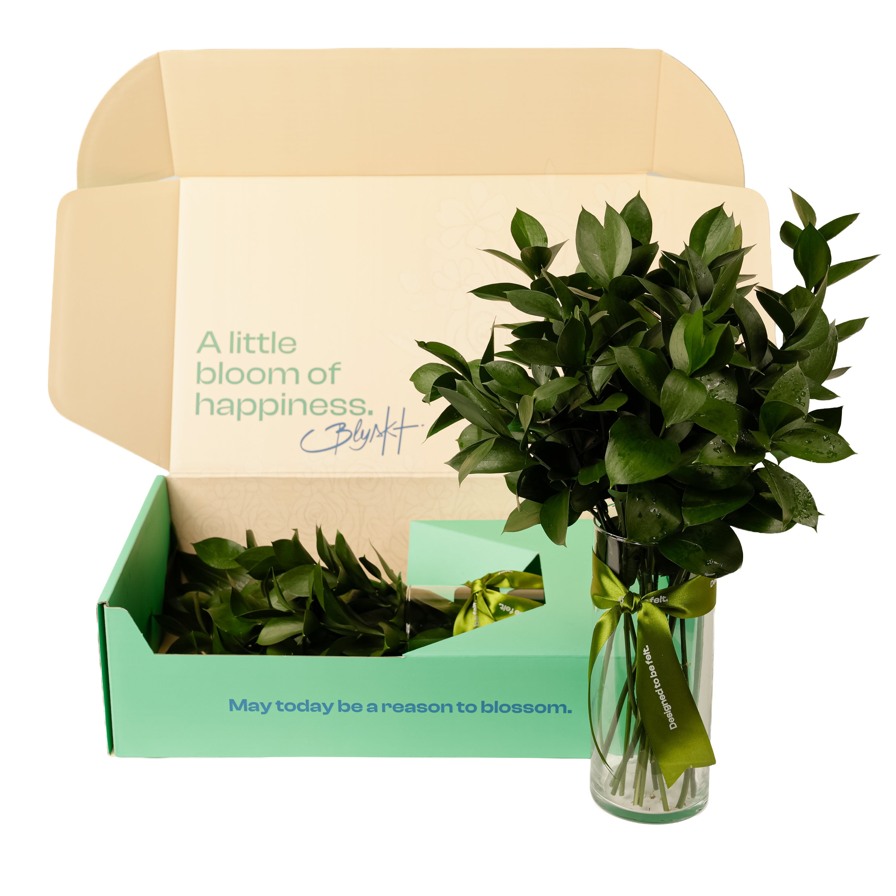 Fresh Ruscus Flower Box