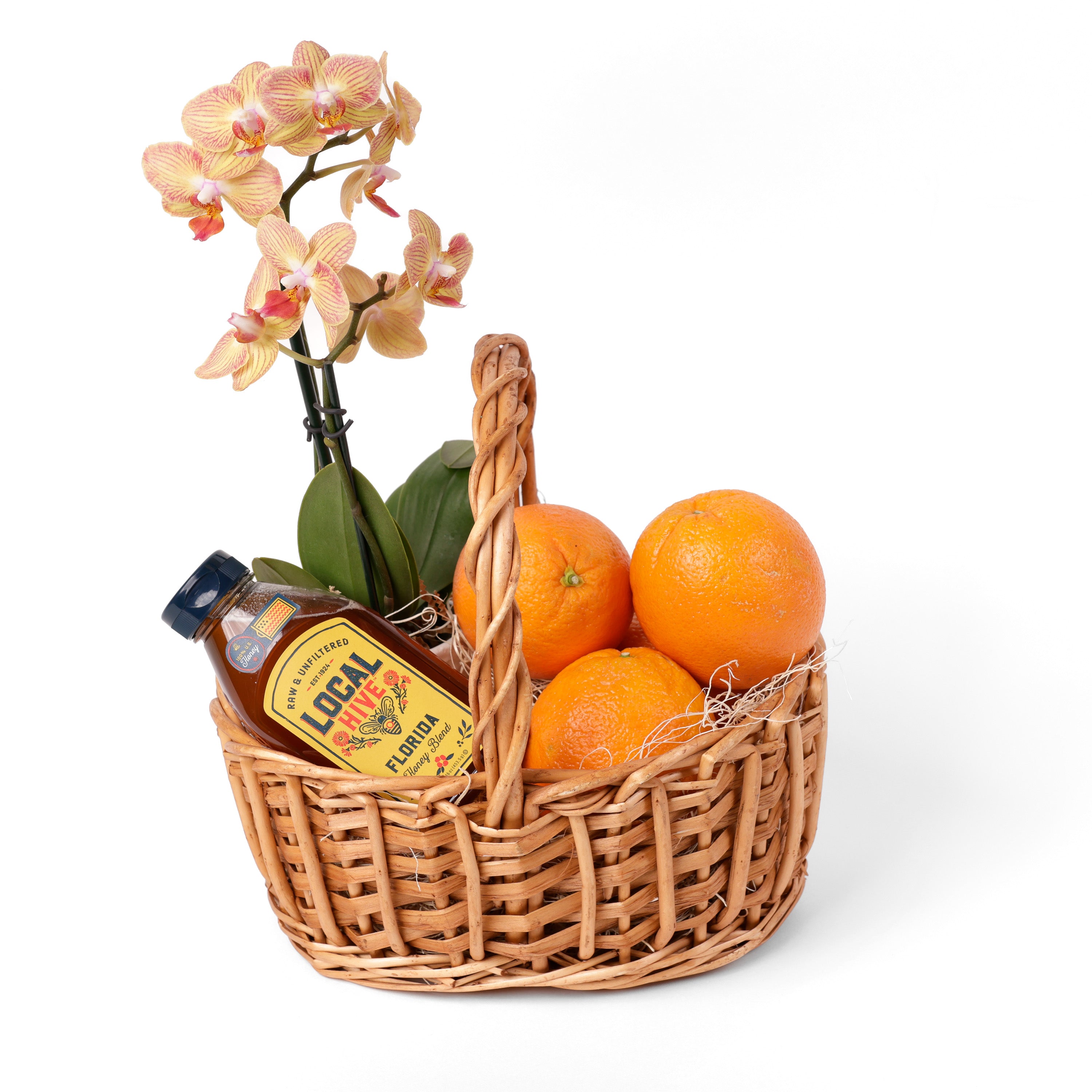 Orchid & Citrus Florida Fresh Basket