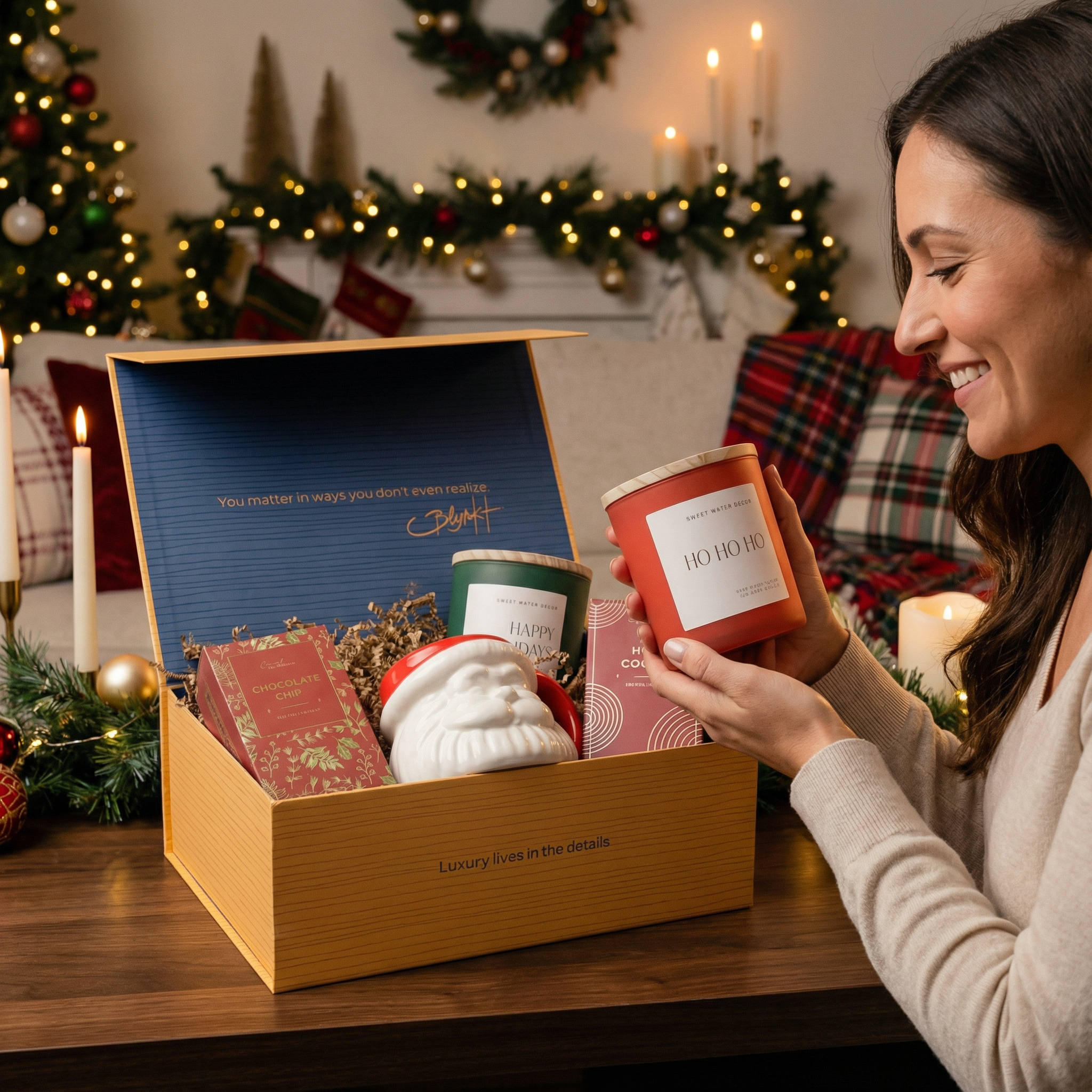 Blyskt festive winter gift box for last-minute gifting