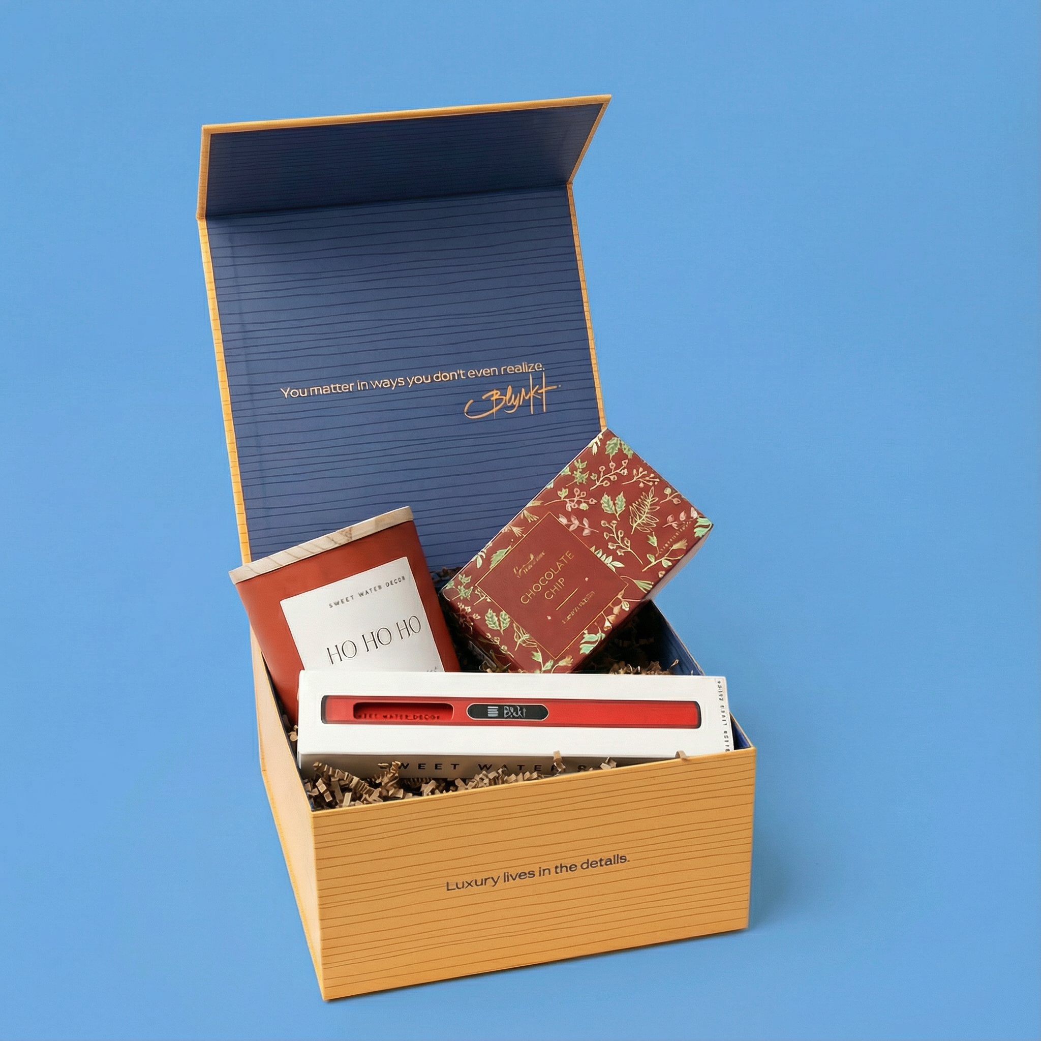 Blyskt Festive snack gift box with seasonal treats