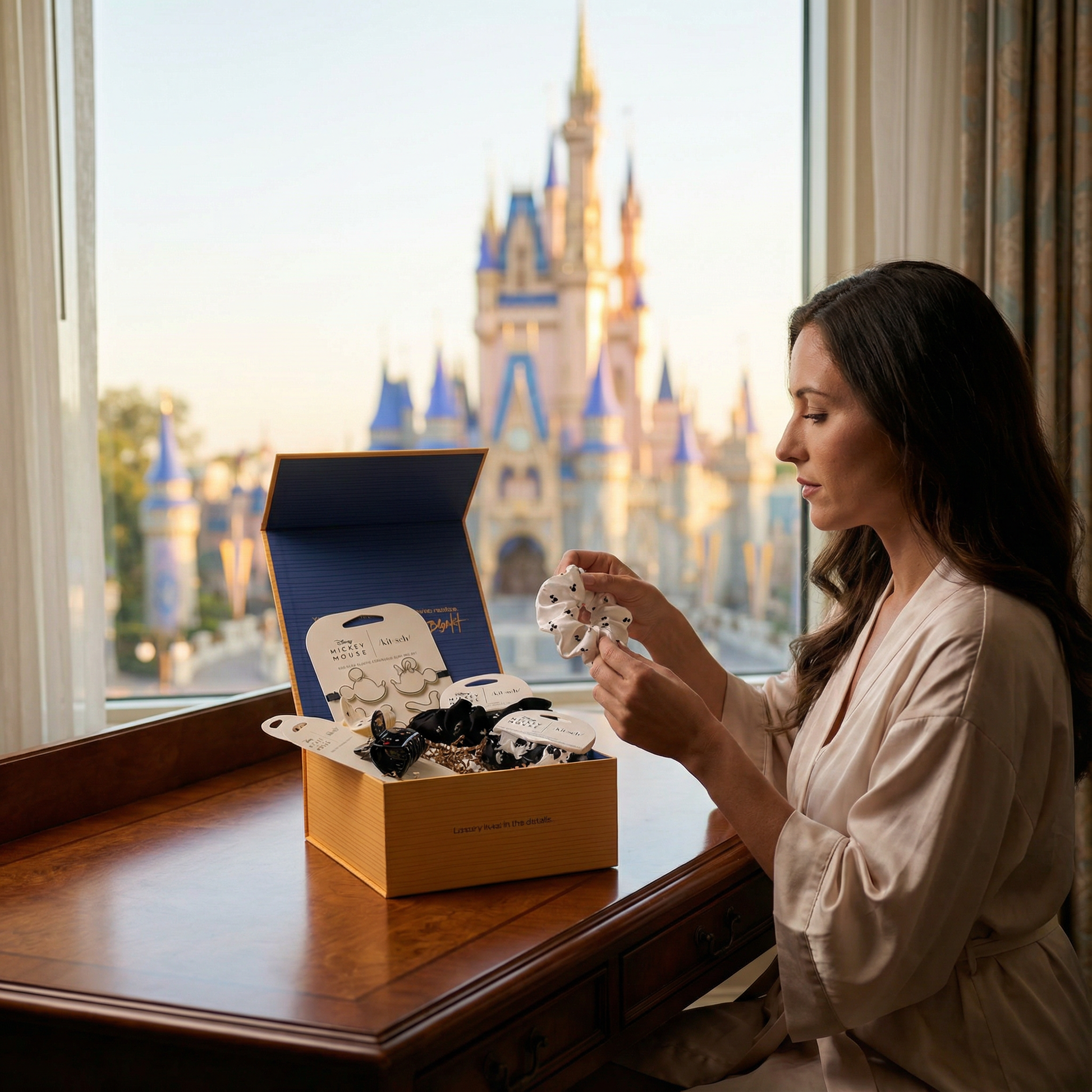 Blyskt Black-and-white Mickey accessory gift set