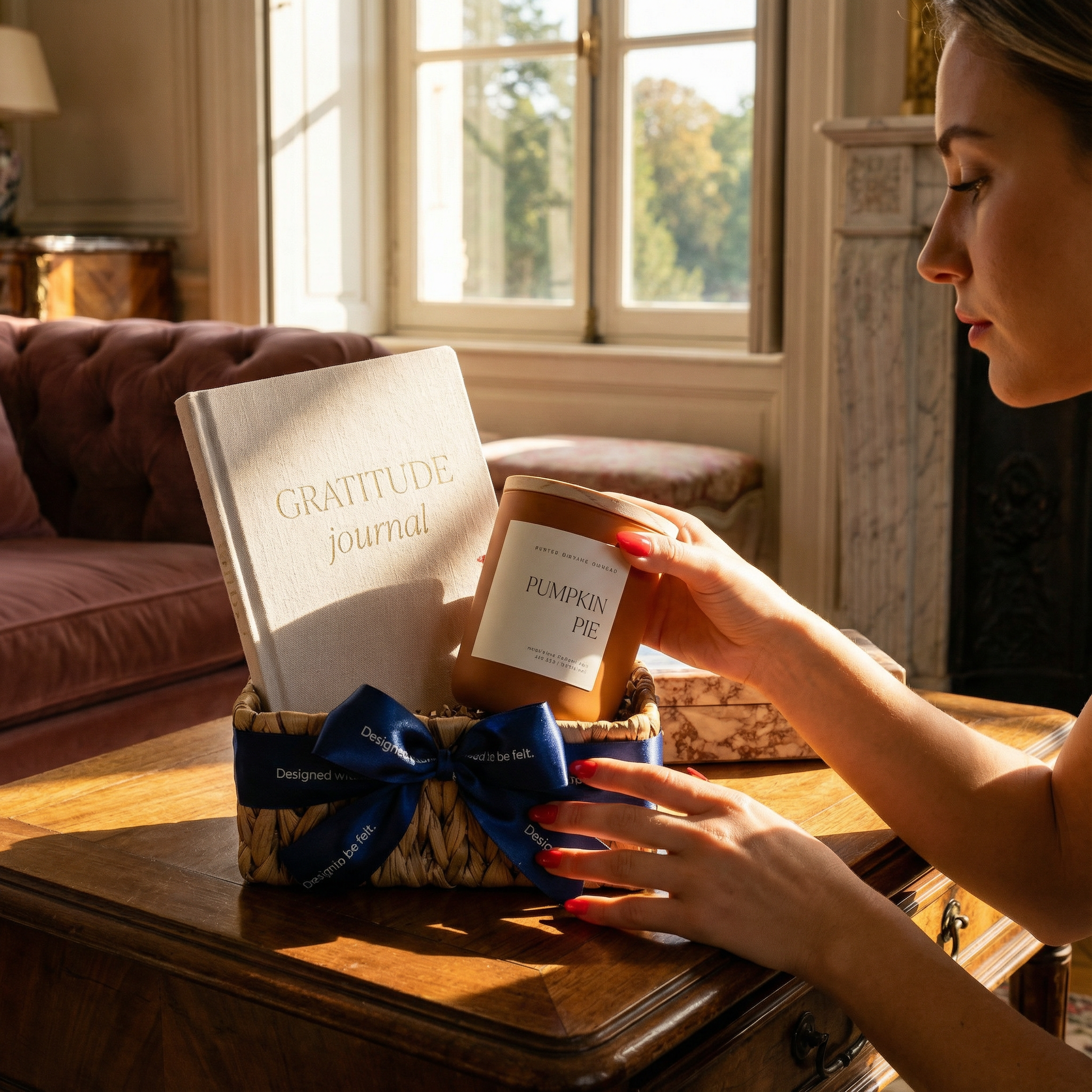 Blyskt cozy fall gratitude gift set