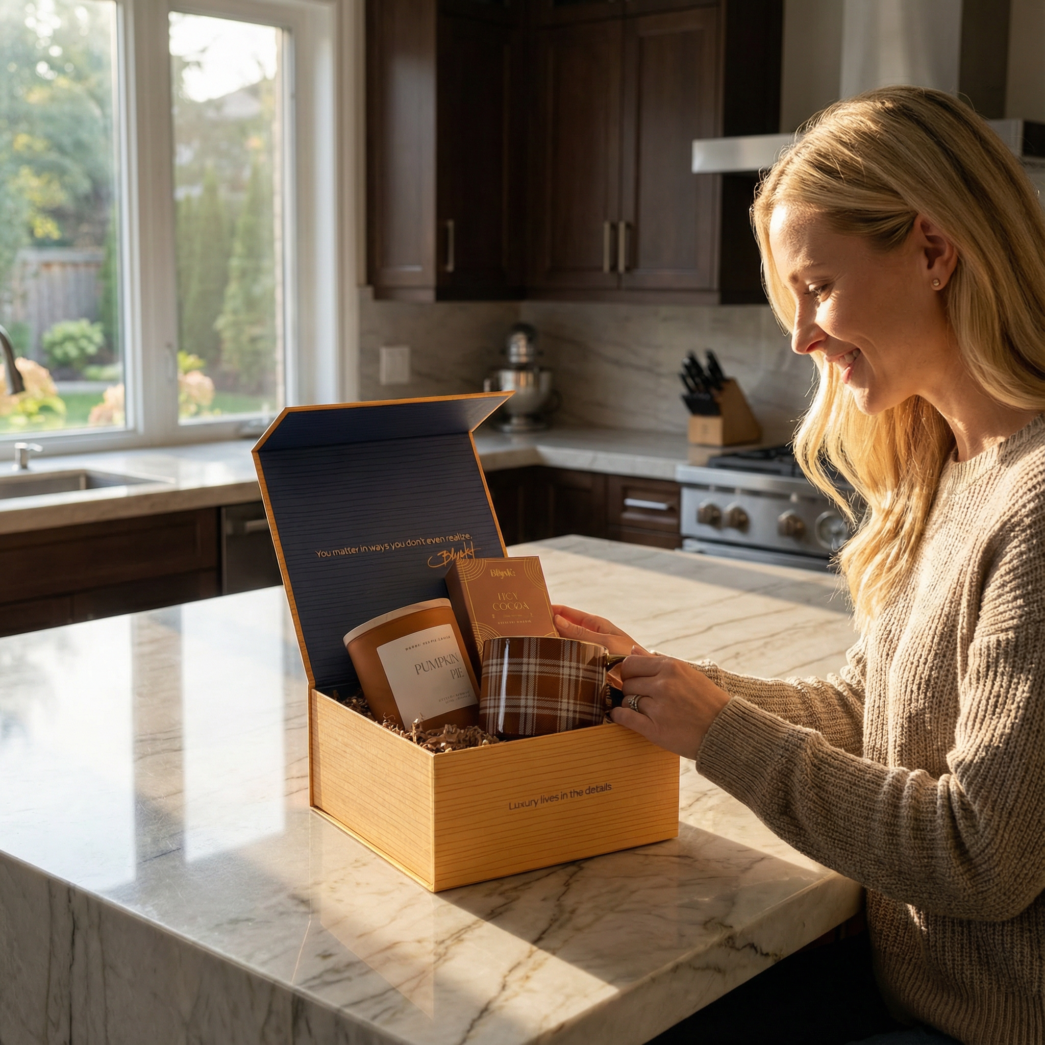 Warm Pumpkin Box by Blyskt Orlando – fall gift