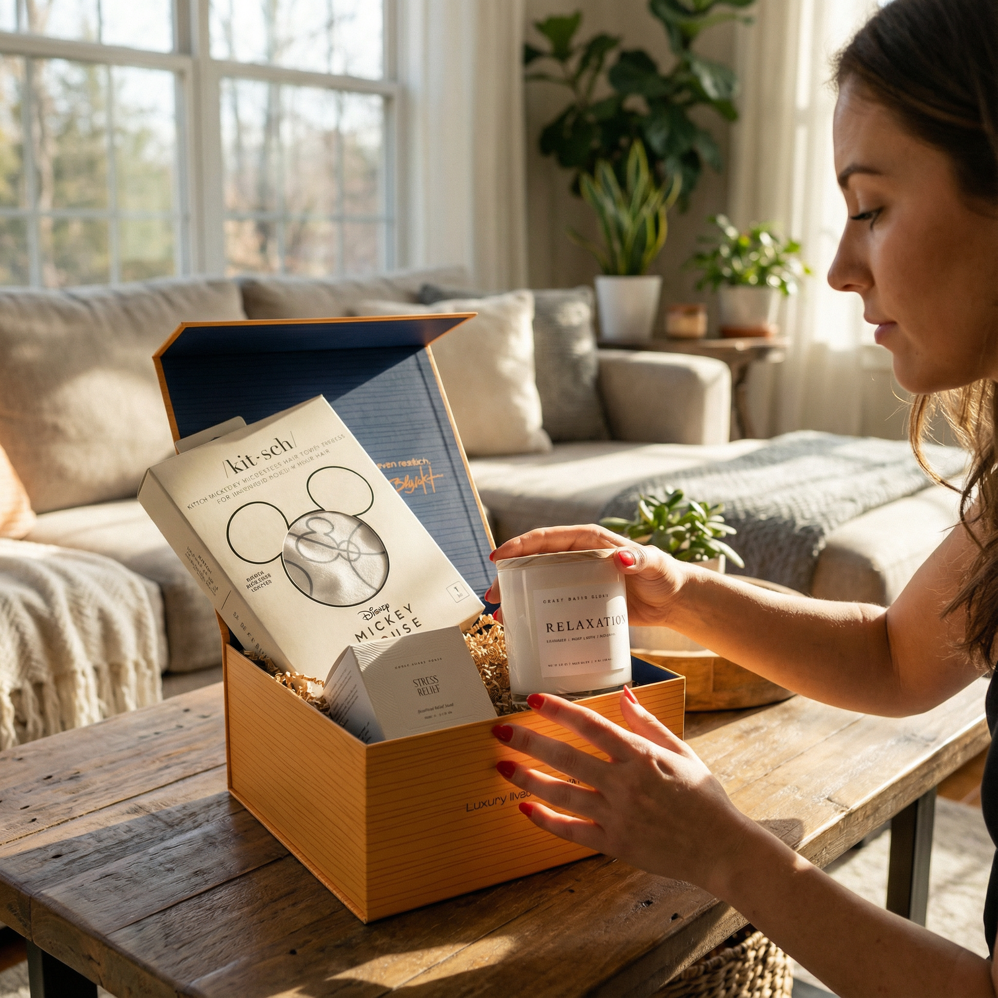 Blyskt unwind box for quick comfort gifting