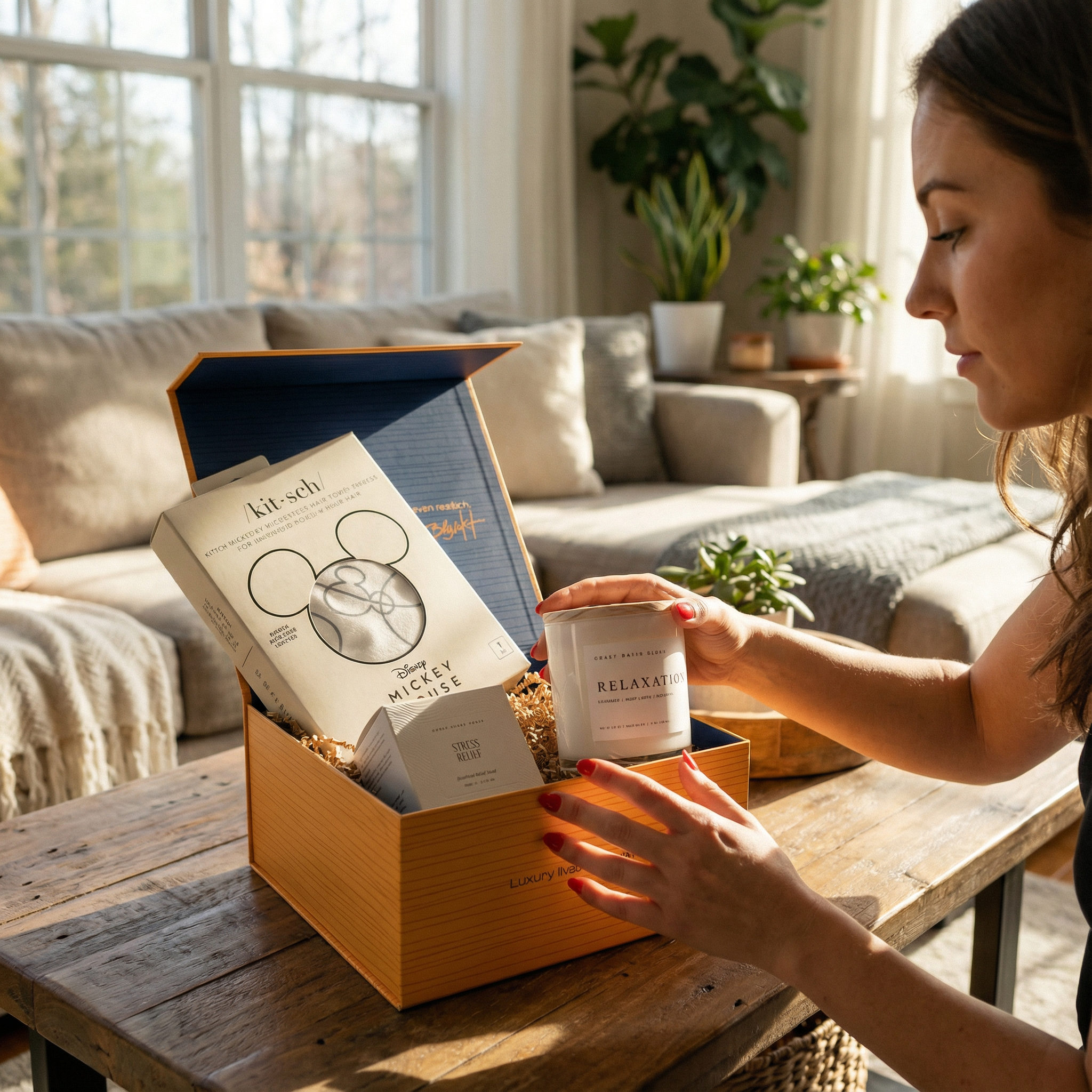 Blyskt unwind box for quick comfort gifting