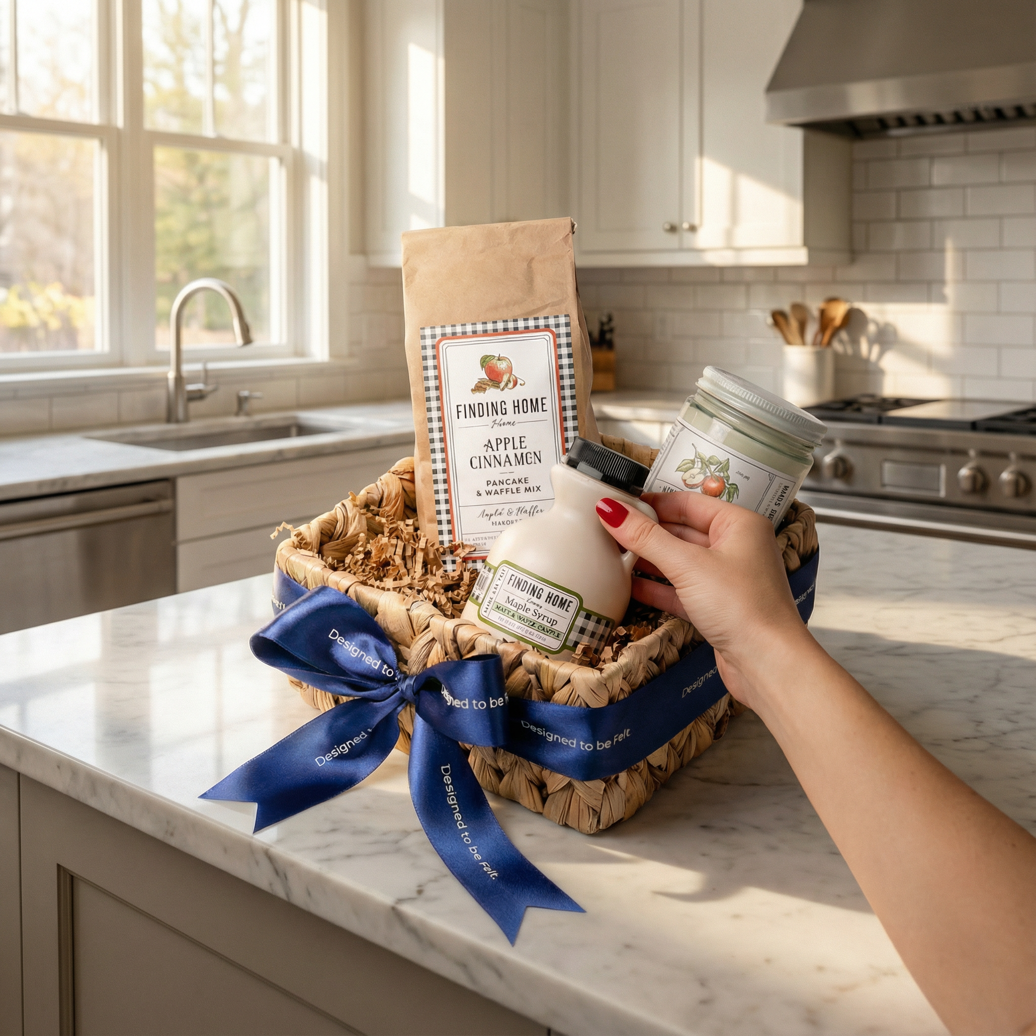 Harvest-themed gift box curated by Blyskt